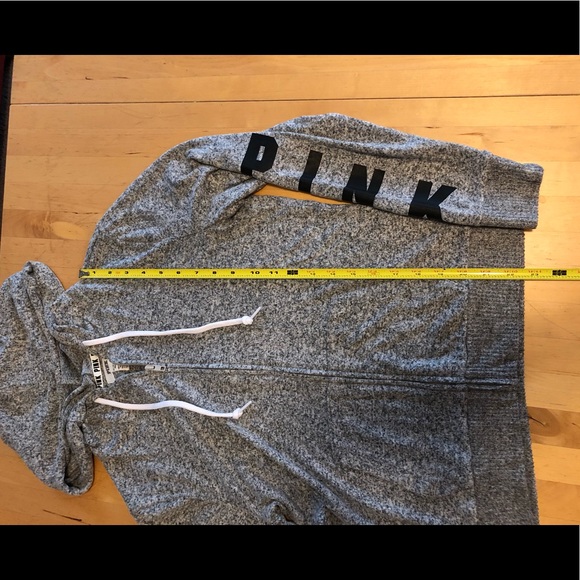 NEW PINK Victoria’s Secret XS hoodie sweatshirt - Picture 10 of 14